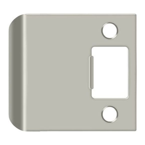 Deltana SPE250U15 Placa de golpe de labio extendido de 2-1/2" x 2-1/4" Níquel satinado