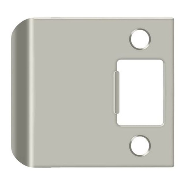 Deltana SPE250U15 Placa de golpe de labio extendido de 2-1/2" x 2-1/4" Níquel satinado