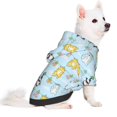 thumbnail image 2 of Fotbe Cartoon Cat Sudadera con Estampado para Perros Pequeños – Suéter con Capucha para Mascotas, Tela Suave de Forro Polar con Bolsillo-X-Small, 2 of 7