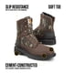 thumbnail image 3 of Botas de trabajo Carhartt Ironwood impermeables para hombre, color marrón oscuro, 3 of 6