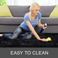 thumbnail image 3 of Softlife Soft Rug for Living Room Fluffy Rugs For Dorm Room Cute Plush carpet For Bedroom,9' x 12',Black, 3 of 7