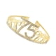 thumbnail image 2 of Qarigey Diadema para fiesta de cumpleaños, accesorios de decoración para celebración, adorno de ropa elegante, suministros para fiestas, tocado, Accesorio para el cabello dorado(75) Qarigey AP011163-17, 2 of 6