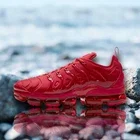 √ Nike Air VaporMax TN Plus Size Men's Triple Red Sneakers Running Shoes
