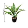 thumbnail image 3 of Plantas artificiales en maceta | Vegetación artificial para la decoración del hogar | Follaje realista de PVC para sala de estar, oficina y dormitorio, 3 of 6