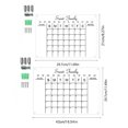 thumbnail image 2 of LHWEN Clear Acrylic Weekly Planner Board Wall Calendar Reusable To Do List Organizer for Home Daily Planning Floating Design Sturdy Acrylic Note Board with Hole Punch for Easy, 2 of 8
