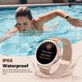 thumbnail image 6 of Smart Watch for Women Android/iPhone Devices, IP68 Waterproof Fitness Tracker with Bluetooth Answer/Make Calls, Activity Pedometer/100+ Sports Modes, Perfect Gift, 6 of 13