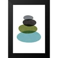 thumbnail image 2 of Tomas Design 11x14 Black Modern Framed Museum Art Print Titled - Modern Stones, 2 of 5