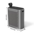 thumbnail image 4 of Methold Altavoz compatible con Bluetooth, senderismo al aire libre, portátil, recargable, estéreo, altavoz inalámbrico, funcionamiento con Cables de audio/vídeo, 4 of 6