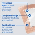 thumbnail image 2 of Medline Optifoam Gentle EX Bordered Foam Adhesive Dressing, 4" x 4", 10 Count, 2 of 5