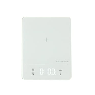 KitchenAid 11LB Waterproof Kitchen Scale White
