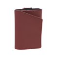 thumbnail image 3 of Tarjetero de bolsillo informal Salvador Accesorios de viaje bolsa organizadora de almacenamiento Rojo Cartera minimalista, 3 of 9