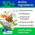 thumbnail image 4 of BARK&SPARK Multivitamin Chewable Treats for Dogs - Glucosamine Chondroitin for Joint Support + Omega for Skin & Coat + Probiotics - Multi Vitamin for Dogs Health - Dog Vitamins and Supplements, 4 of 9