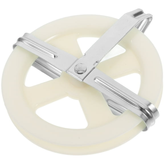 OUNONA Clothesline Pulley Deep Groove Outdoor Laundry Drying Line Pulley for Replacement Laundry Line Pulley Clothes Lines Clothes Line Pulley