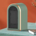 thumbnail image 4 of Mini calentador de ventilador eléctrico de calentamiento rápido PTC de 1200W para el dormitorio del hogar (enchufe verde de la UE), 4 of 6