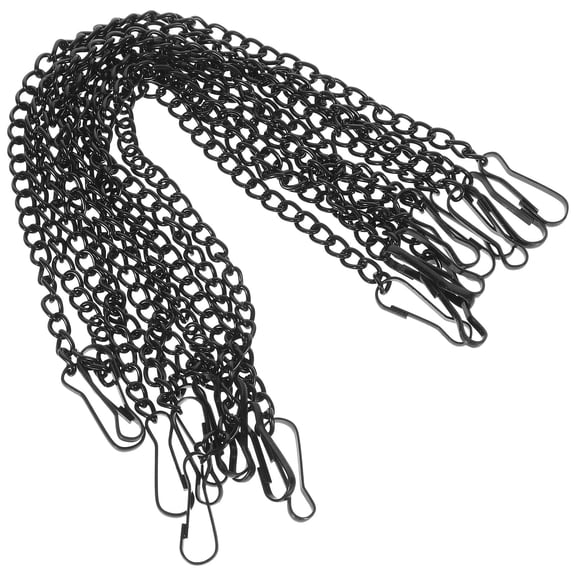 Pawsdot Lightweight Black Metal Chains for Home - Easy to Handle and Use