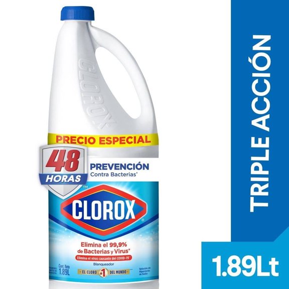 Blanqueador Clorox triple acción 1.89 l