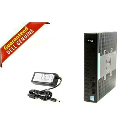 Dell Wyse Thin Client DX0D - 5010 AMD G-T48E 1.40 GHz 2 GB 2 GB SSD OS: THINOS 8.5 Ethernet with Adapter 909638-01L Used Like New