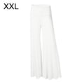 thumbnail image 1 of Pantalones Pantalones de yoga de cintura alta Pantalones de mujer de pierna ancha Ropa deportiva, Blanco, XXL Inevent AP002098-05, 1 of 5