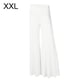 thumbnail image 1 of Pantalones Pantalones de yoga de cintura alta Pantalones de mujer de pierna ancha Ropa deportiva, Blanco, XXL AweSitey AP002098-05, 1 of 5