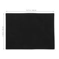 thumbnail image 2 of BESTYASH Barber Station Mat Anti-slip Work Efficiency Improvement Black 1Pack, 2 of 7