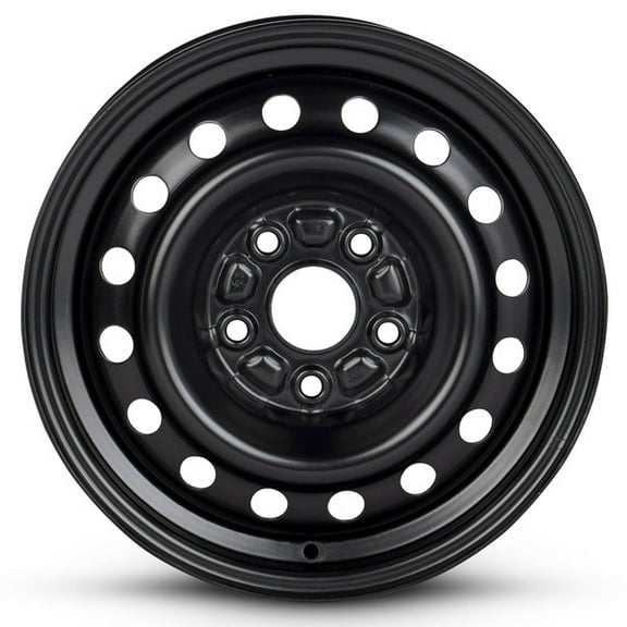 New OEM Replacement Wheel 15x6 in for 1999-2003 Toyota Solara Painted Black 15 inch Steel Rim