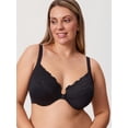 thumbnail image 3 of Sujetador DELIMIRA para mujer, cierre frontal, postura, cobertura total, 36D, 3 of 4