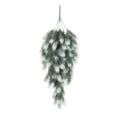 thumbnail image 2 of Christmas Swags and Garlands for Outdoor Decor Artificial Pine Needle Hanging Vines with Velvet Bow and Cones for Holiday Door Decor Mantel Winter Wall Staircase Banister Decor, 2 of 6