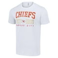 thumbnail image 2 of Men's Starter White Kansas City Chiefs Throwback Logo T-Shirt, 2 of 3