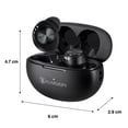 thumbnail image 5 of Audífonos Bluetooth Kaiser KTL-5004BK con Control Touch 16 horas Negro, 5 of 5