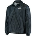 thumbnail image 2 of Men's College Navy Seattle Seahawks Coaches Classic Raglan Full-Snap Windbreaker Jacket, 2 of 4