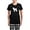 With Checker Pant, variant on CafePress - Shiba Inu Women's Dark Pajamas - Women's Short Sleeve Print T-Shirt and Pants Dark Cotton Pajama Set