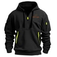 thumbnail image 1 of Xihbxyly Sudadera con Capucha de Moda, Sudadera con Cremallera Estampada de Moda, Jersey con Múltiples Bolsillos, Ropa Casual Elegante, Moda Primavera-Otoño, Comodidad Diaria, Perfecta para Salidas D, 1 of 5