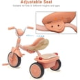 thumbnail image 5 of Ubravoo Baby Tricycle,Foldable Toddler Trike with Pedals PU Wheels Cool Lights,1-5 Years Old Girls Boys,Pink, 5 of 8
