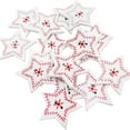 thumbnail image 4 of Botones de Navidad,Botón de nieve,adornos,Fabricación de tarjetas de ,Botones para álbumes de recortes,Botones de 2 agujeros,Botones de madera,Botones de perfecl Botones de Navidad, 4 of 6