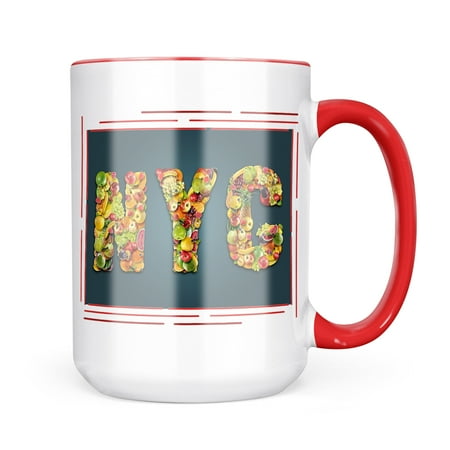 

Neonblond NYC Fruit Mug gift for Coffee Tea lovers