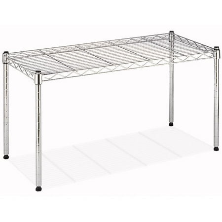 Whitmor Supreme Wide Chrome Stacking Shelf