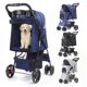 thumbnail image 5 of Cochecito Plegable Para Mascotas Cochecitos Para Mascotas Al Aire Libre Cochecito Para Mascotas Ligero Plegable Ventilar Oxford Portátil Pequeño Cochecito Para Perros Para Perros ANGGREK Otros, 5 of 8