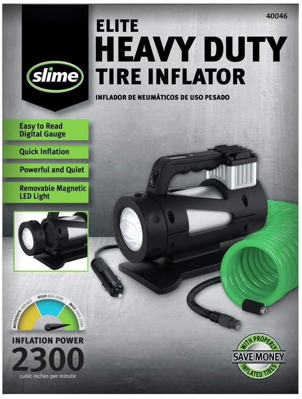 Slime Heavy Duty Elite Tire Inflator - 40046
