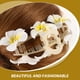 thumbnail image 3 of 2 pinzas para el pelo para mujer, pinzas grandes para el pelo, pinzas delicadas con flores, pinzas para peinar el cabello, herramienta para mujer, pinzas con flores, pinzas de estilo elegante., 3 of 4