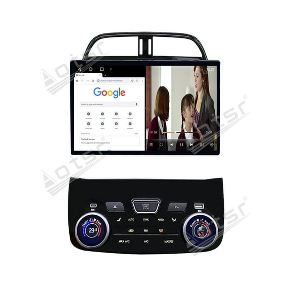 Aotsr 13.3 inch car radio player for Jaguar F-PACE 2016-2020 Android head unit IPS touch screen car GPS navigation multimedia player