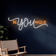 thumbnail image 2 of Handmadetneonsign Be You Unique Neon Sign, Be You Unique LED Light, Be You Unique Led Sign, 2 of 5