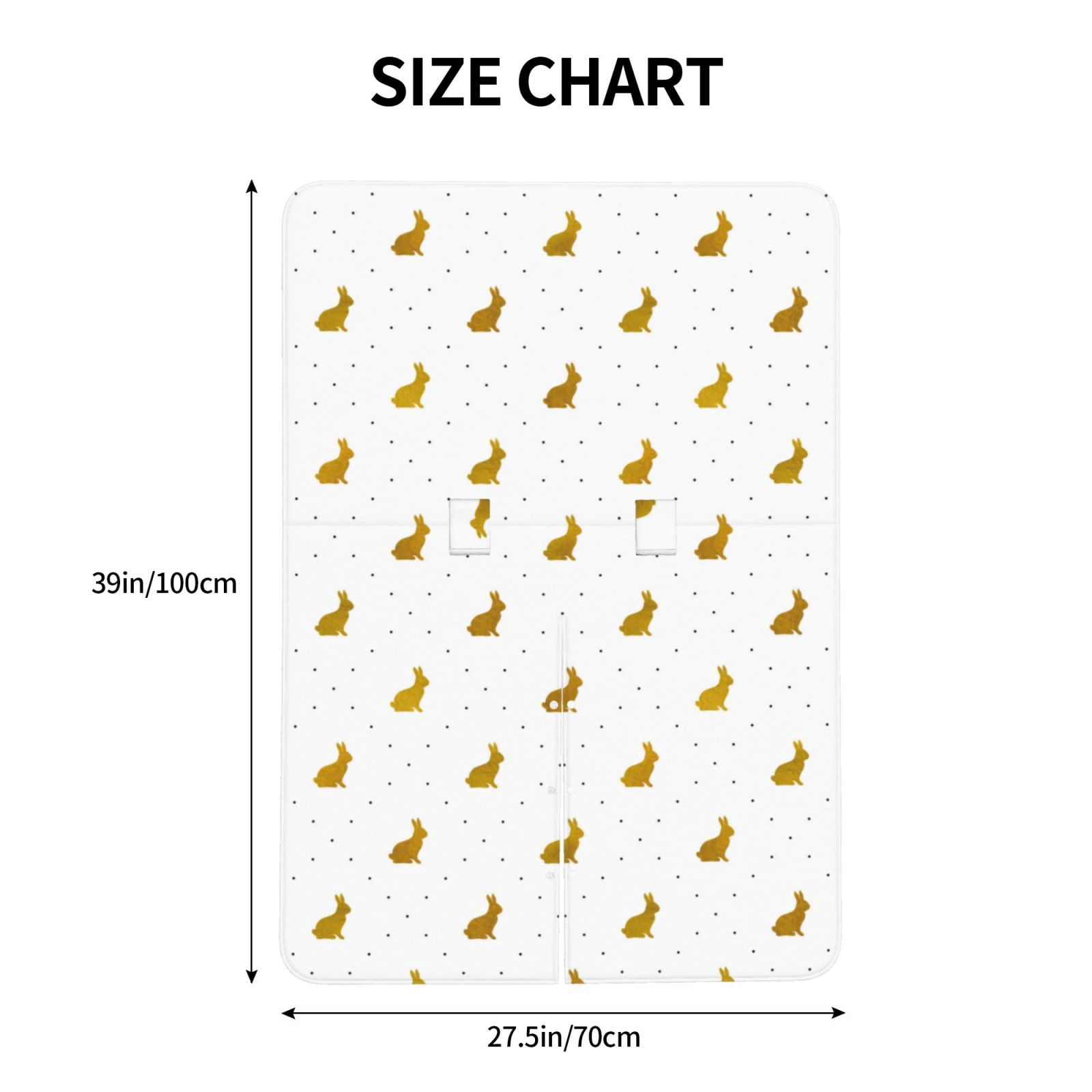 Naloa Gold Rabbit Baby Car Seat Cover, Breathable Baby Carrier Cover, Multiuse Baby Carrier Cover & Nursing Breastfeeding Cover