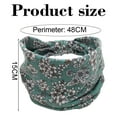 thumbnail image 2 of Banda para la cabeza ancha Bandana elástica Banda para la cabeza con lazo Banda elástica para yoga Bandana para correr, 2 of 7