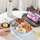 thumbnail image 3 of Aislamiento térmico Bento 4 rejillas con tazón de sopa, fiambrera, juego de vajilla, fiambrera portátil, fiambrera para estudiantes Wmkox8yii jkg6064, 3 of 6