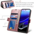thumbnail image 2 of Flip Case for Moto G Stylus 5G 2022,Flip Fold Leather Wallet Case with RFID Blocking Credit Card Slot and Kickstand Magnetic Closure Protective Cover for Motorola Moto G Stylus 5G 2022 (Pink), 2 of 9
