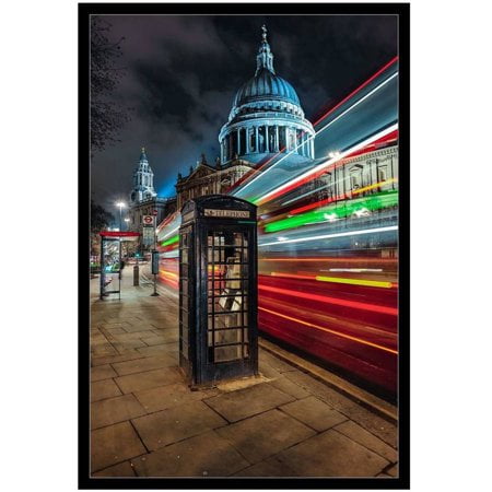 London's St Paul's Cathedral by Eazl Black Metalli | Walmart Canada