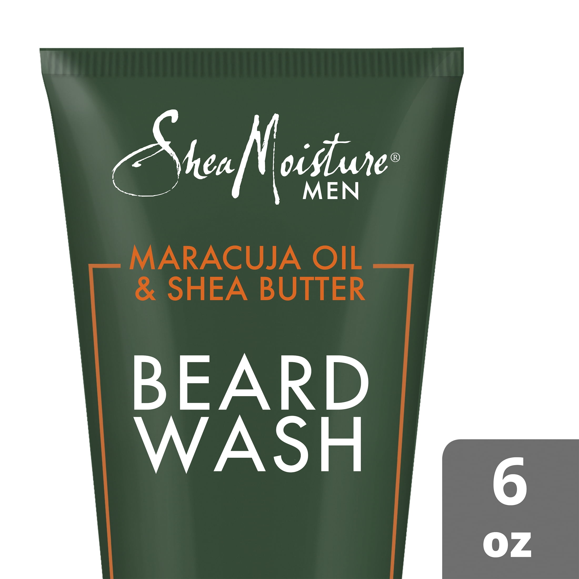 SheaMoisture Men's Beard Wash Maracuja Oil & Shea Butter 6 oz
