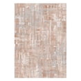 thumbnail image 1 of tapete decorativo fur abstracto beige 115 x 160 cm, 1 of 2