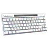 -Refiner MK16 Mechanical Keyboard BT Wired Dual Mode Keyboard 68 Keys RGB Gaming Keyboard with Mechanical Blue Switch White