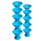 thumbnail image 2 of Jumpingount 10 unids/set de rizador de pelo de silicona de goma suave, rodillos de pelo giratorios, rizador de pelo sin calor, herramienta DIY para Cuidado del cabello Azul, 2 of 5